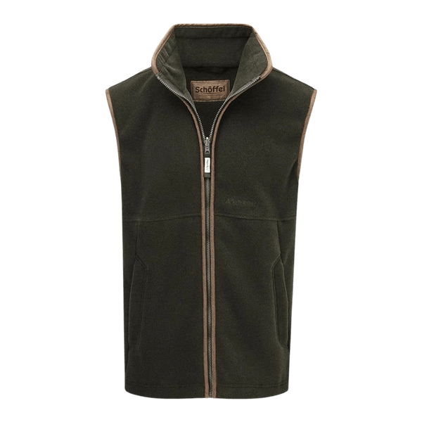 Schoffel Oakham Fleece Gilet for Men in Forest