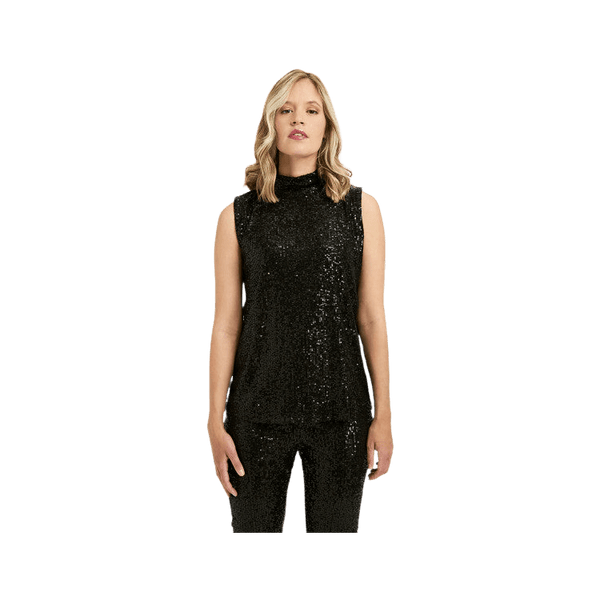Smith & Soul Sequin Sleeveless Blouse