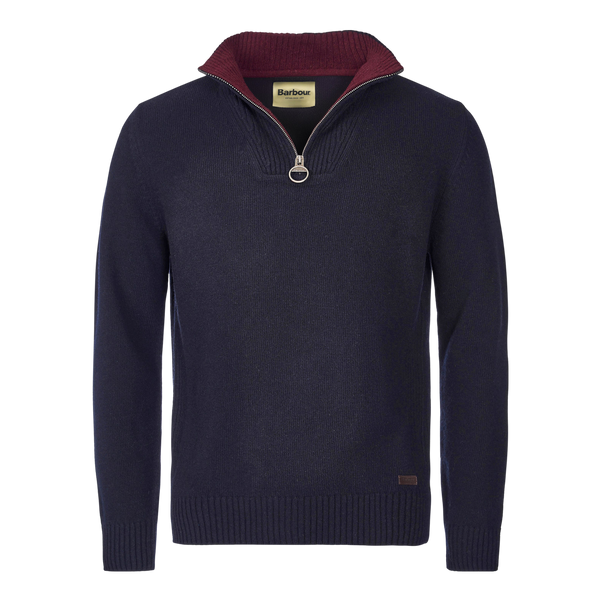 Barbour Nelson Essential Half Zip Knitted Jumper