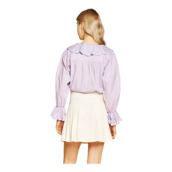 Sister Jane Dahlia Embroidered Blouse
