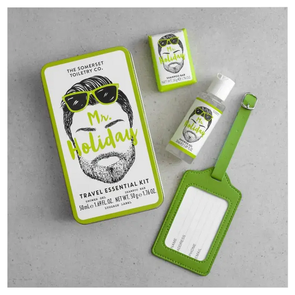 The Somerset Toiletry Co. Mr Holiday Hinoki and Birch Travel Essentials Kit