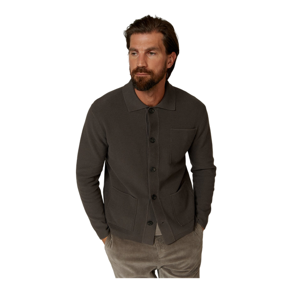 Oliver Sweeney Kingsbridge Moss Stitch Overshirt