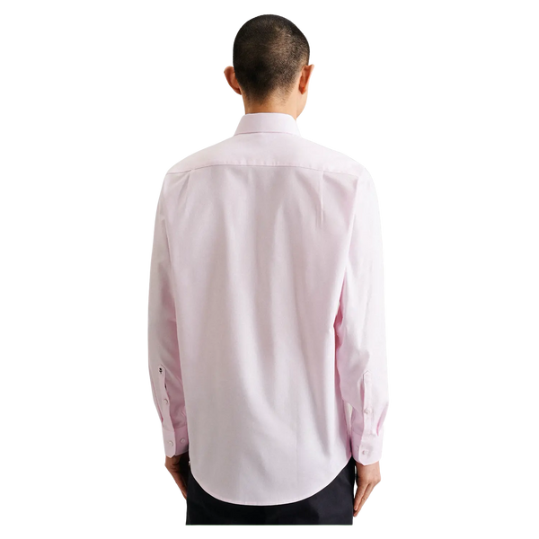 Seidensticker Regular Fit Long Sleeve Structured Finish Shirt