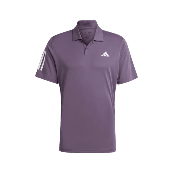 Adidas Club 3 Stripe Tennis Polo Shirt