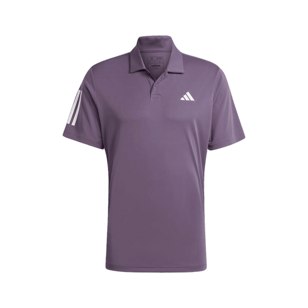 Adidas Club 3 Stripe Tennis Polo Shirt for Men