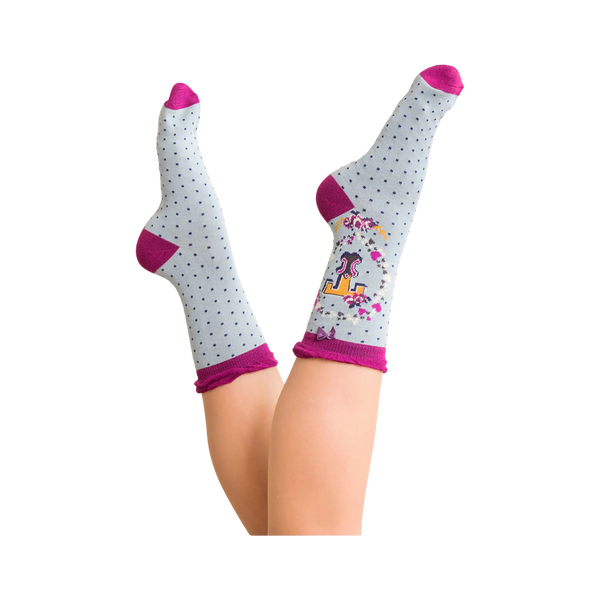 Powder A-Z Ankle Socks for Women