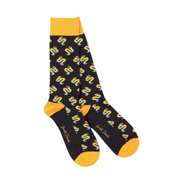 Swole Panda Patterned Bamboo Socks