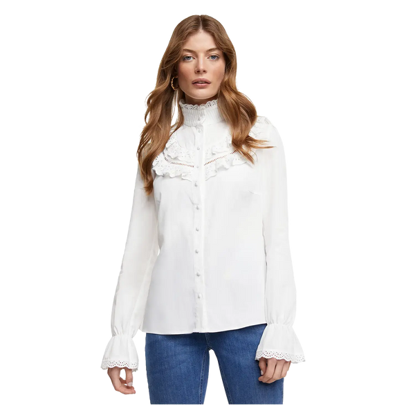 Holland Cooper Audley Lace Blouse for Women