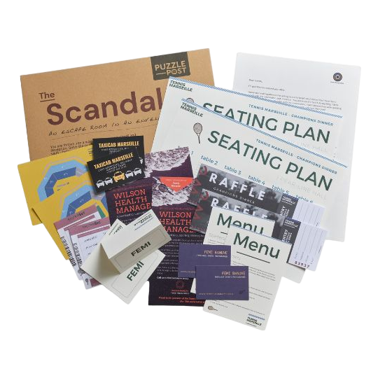 Puzzle Post Dinner Party Game