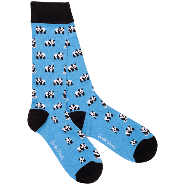 Swole Panda Patterned Bamboo Socks