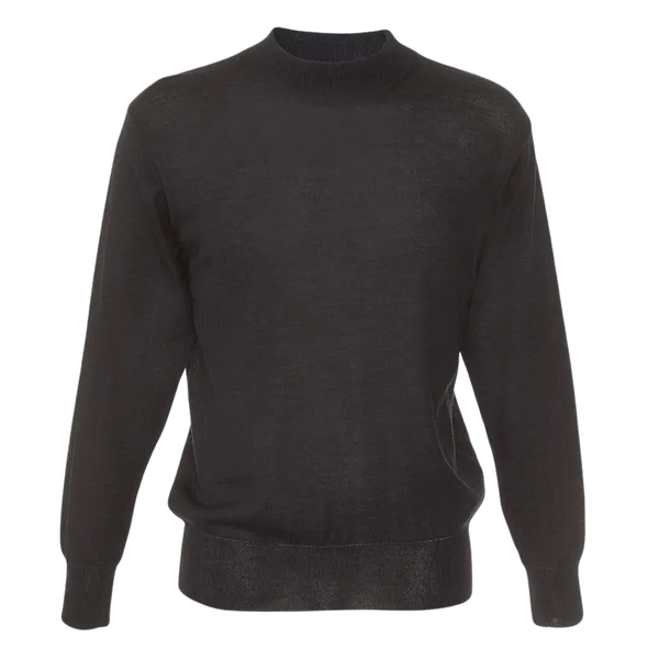 Franco Ponti Turtleneck Pullover in Black
