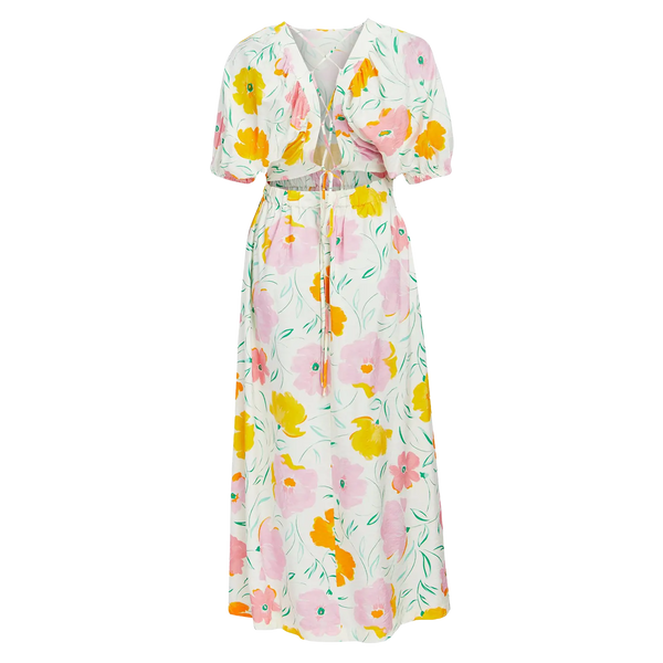 Object Hasini Short Sleeve Maxi Dress
