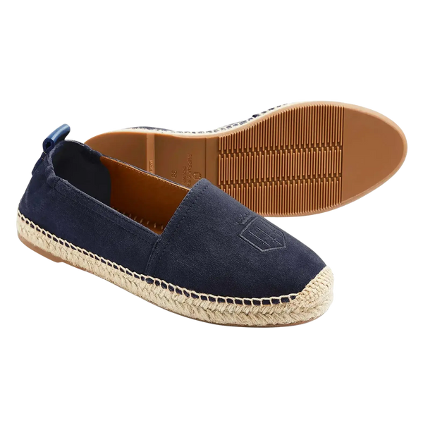 Fairfax & Favor Monaco Flat Suede Espadrilles
