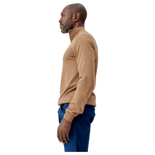 Oliver Sweeney Curragh 1/4 Zip Neck Merino Jumper