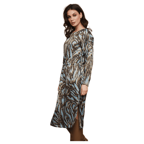 Rino & Pelle Denz Long Round Neck Dress