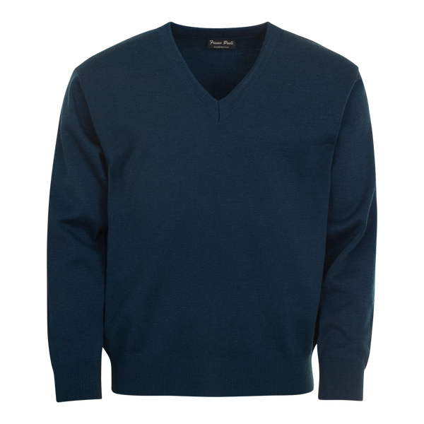 Franco Ponti V Neck Sweater K01 for Men in Airforce