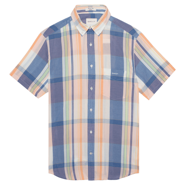 GANT Indian Madras Short Sleeve Shirt