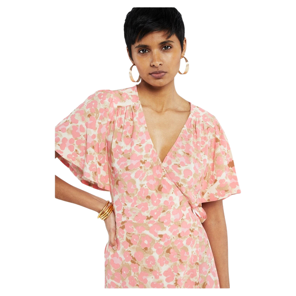 Fabienne Chapot Archana Pink Cheetah Dress