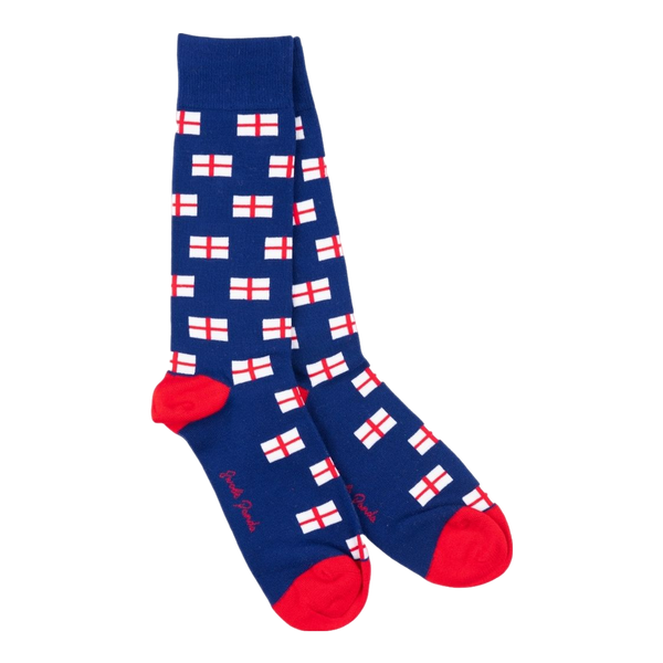 Swole Panda Flag Bamboo Socks for Men