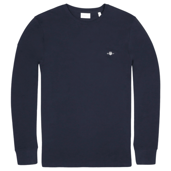 GANT Slim Fit Pique Long Sleeve T-Shirt for Men