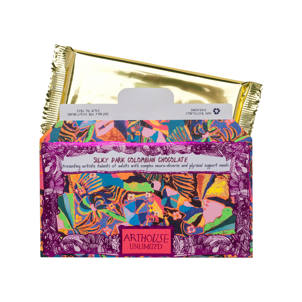 Arthouse Unlimited Psychodelia Silky Dark Chocolate Bar