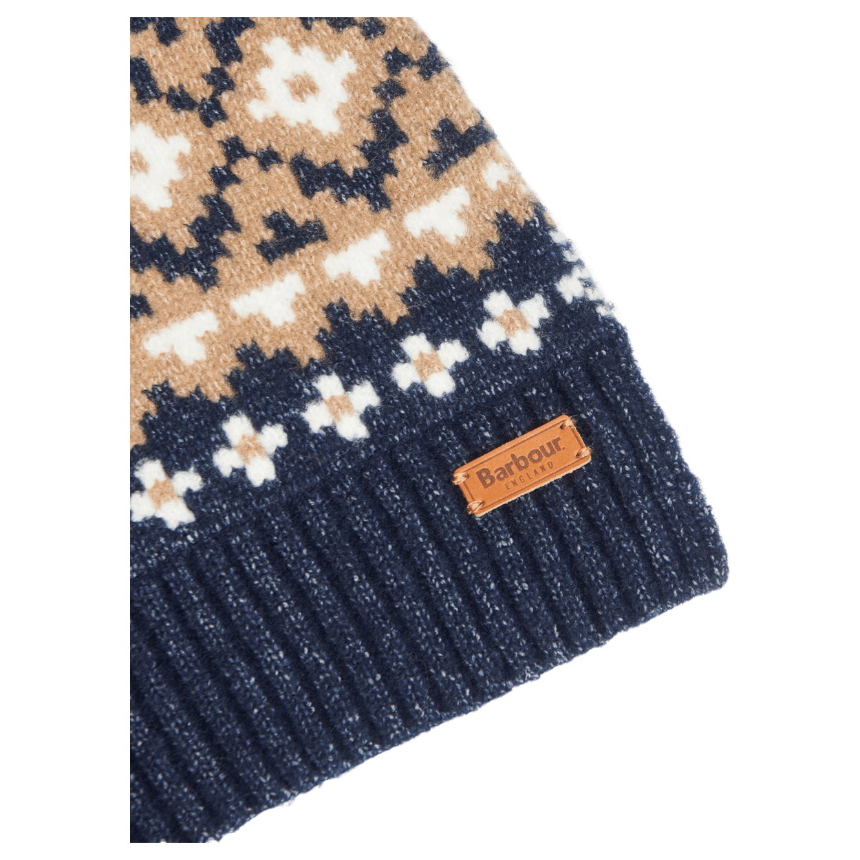 Barbour Eden Fairisle Beanie Hat Scarf Set For Women Coes