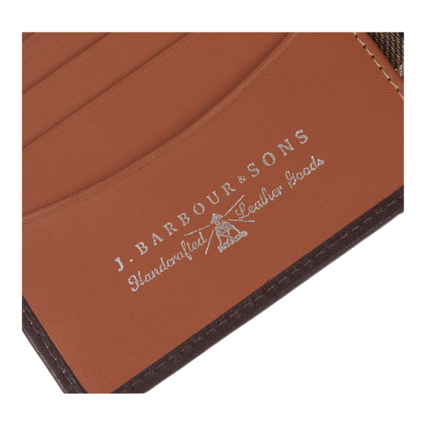 Barbour Elvington Leather Billfold Coin Wallet