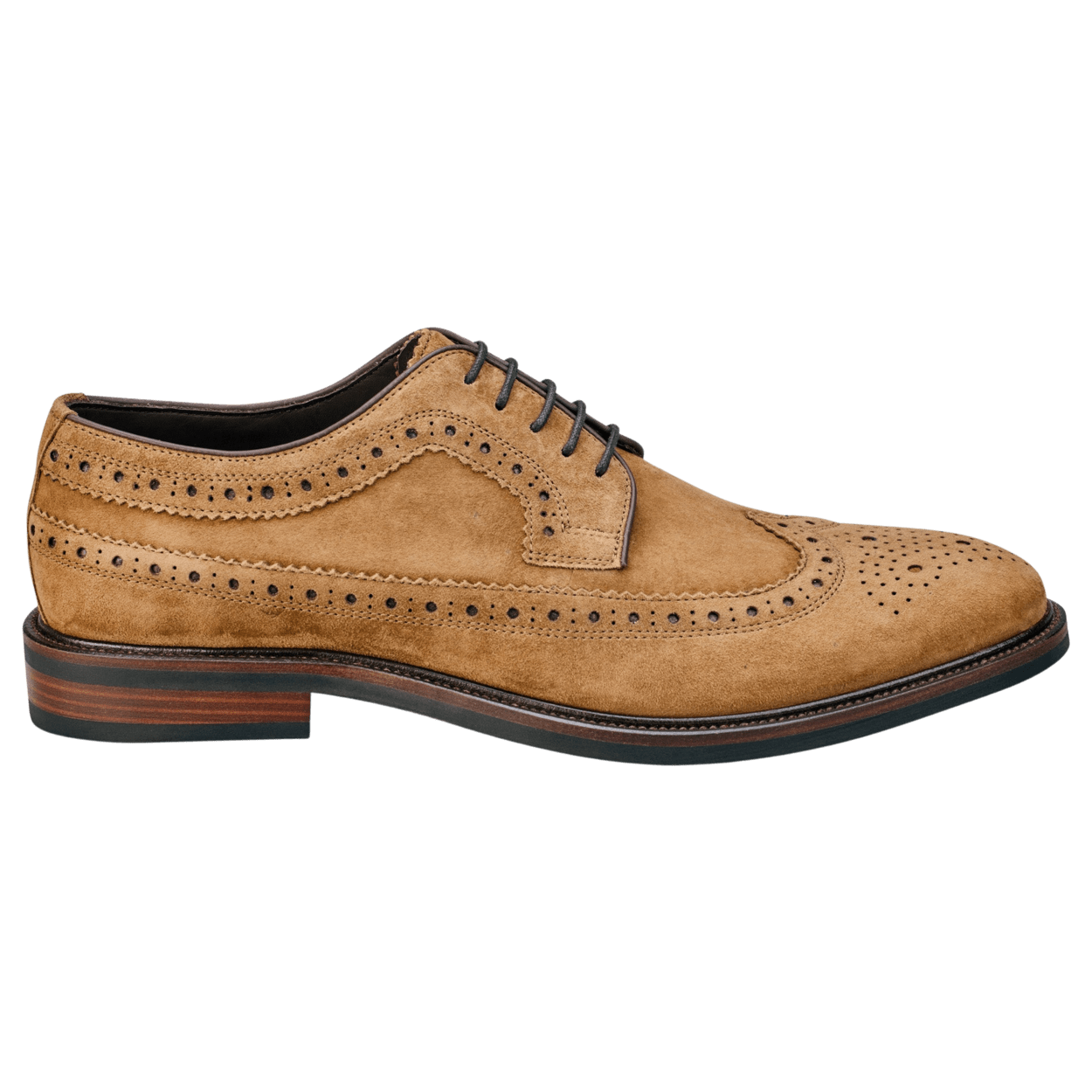 John White Hogarth Suede Brogue Shoe Coes