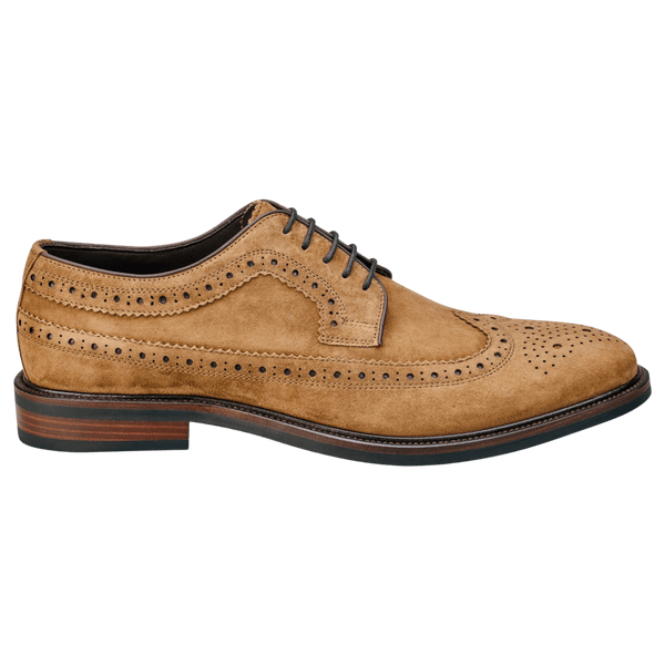 John White Hogarth Suede Brogue Shoe
