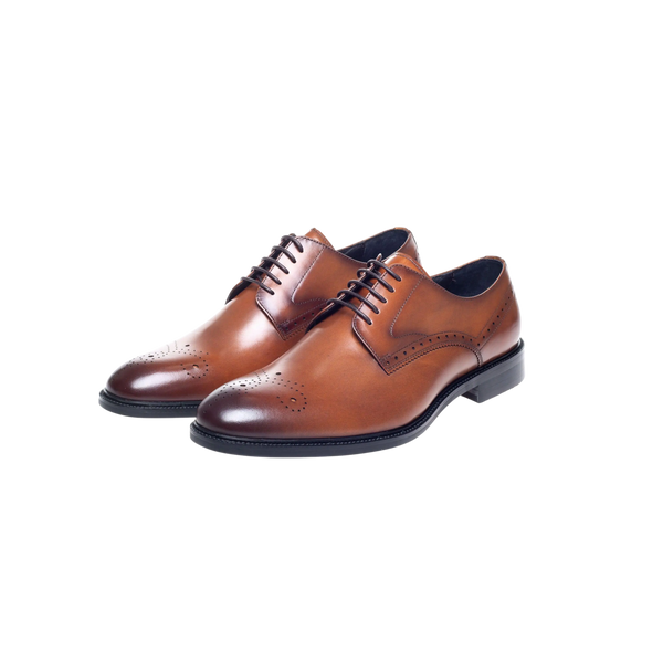 John White Pembroke Punch Front Derby Shoes for Men