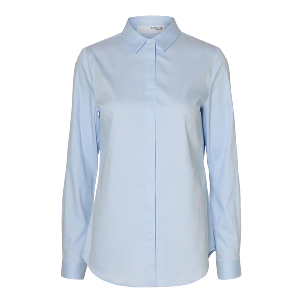Selected Femme Slfromie Long Sleeve Fitted Shirt