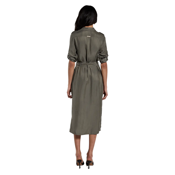 Holland Cooper Military Midi Dress for Women