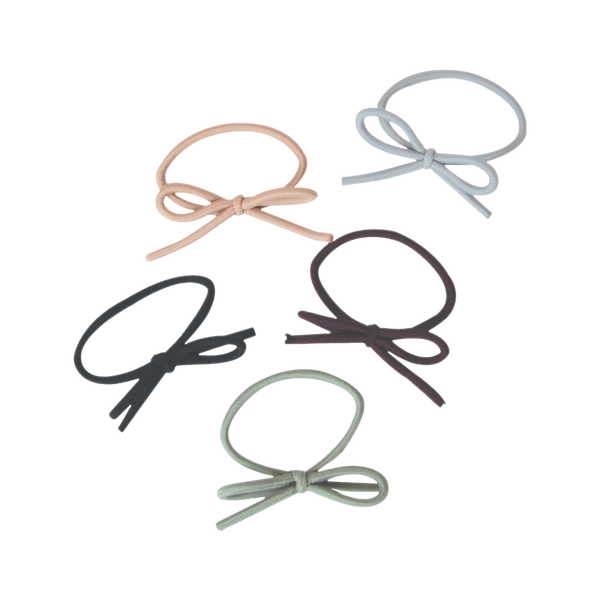 Danielle Creations Bow Hair Ties - 5 Pieces