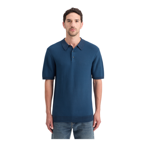 Scotch & Soda Structured Knitted Polo