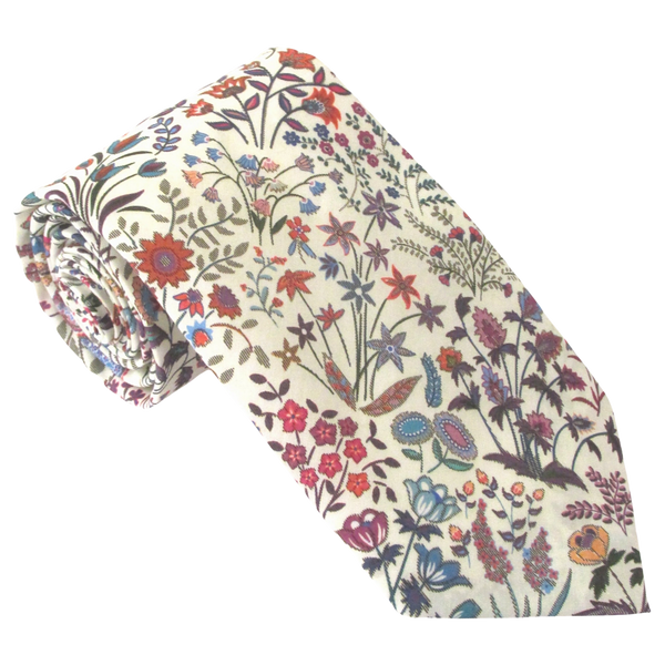 Van Buck Extra Long Tie Made With Liberty Fabric for Men