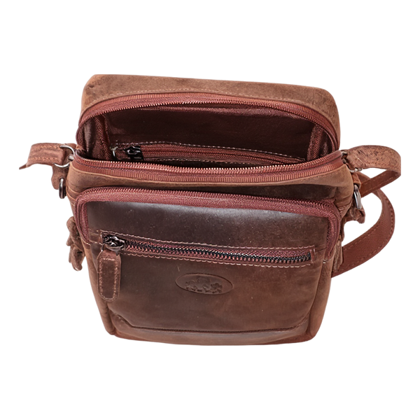 Rowallan Coburn Zip Top Front Pocket Bag