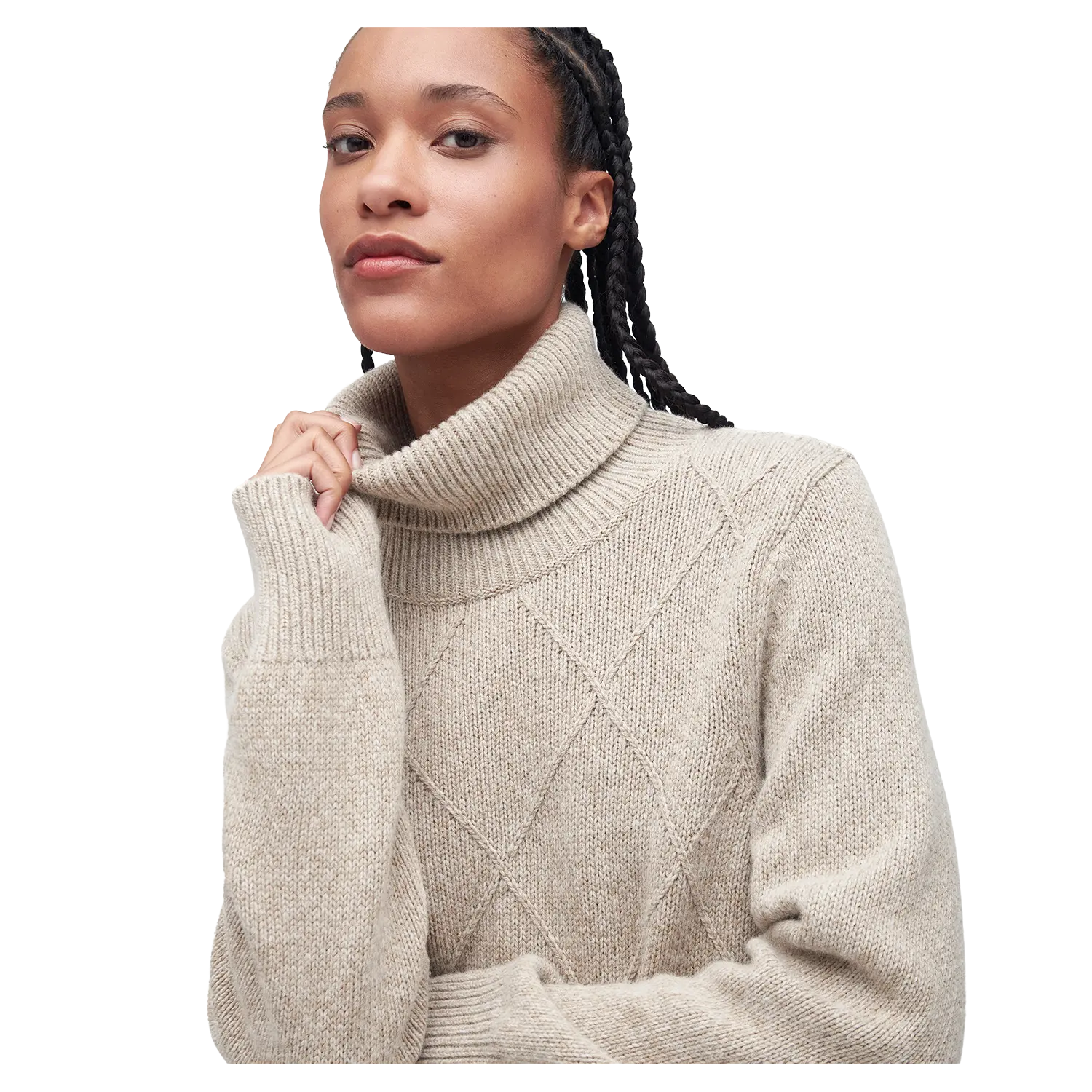 Barbour discount jumper womens