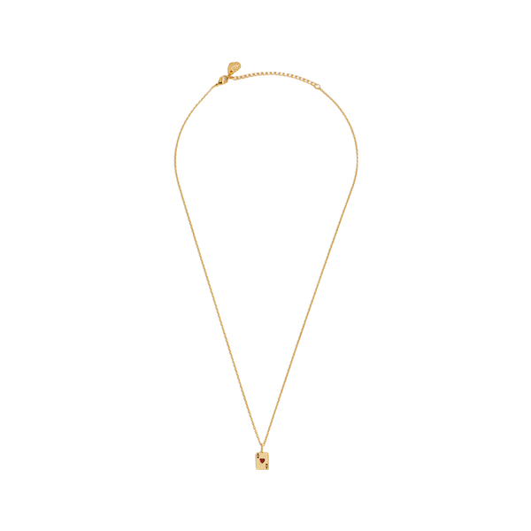 Estella Bartlett Ace Of Hearts Necklace