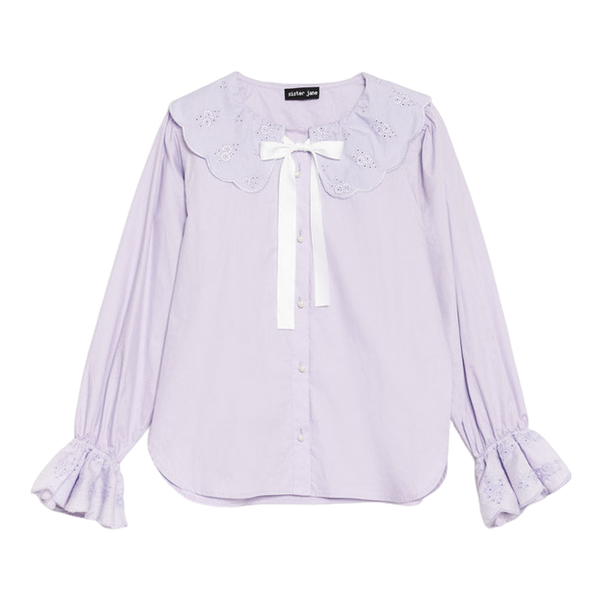 Sister Jane Dahlia Embroidered Blouse