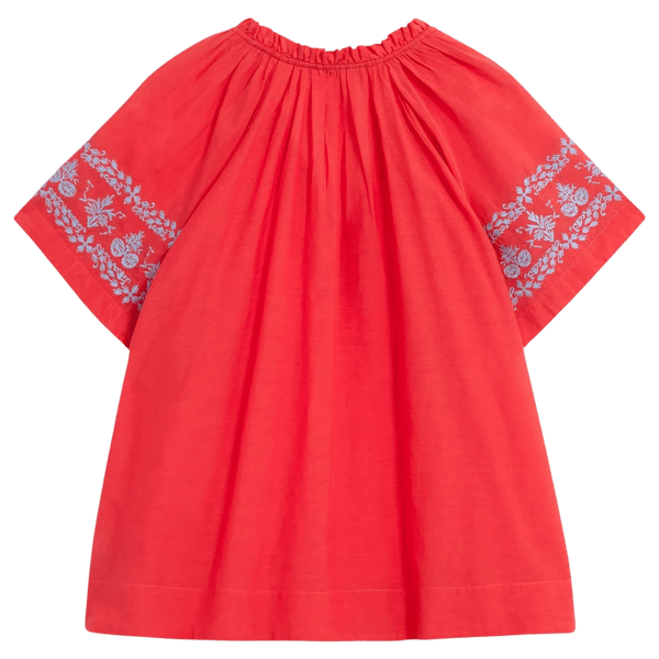 White Stuff Anna Cotton Embroidered Top