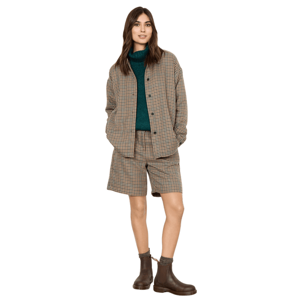 Soya Concept Tatyane Tweed Shacket for Women