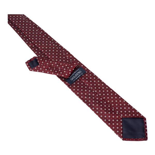 Golding Silk Flower Woven Tie