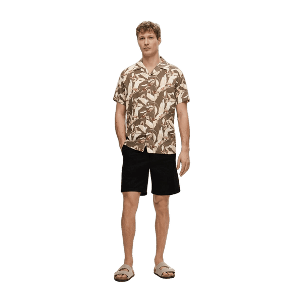 Selected Air Mix Short Sleeve Shirt