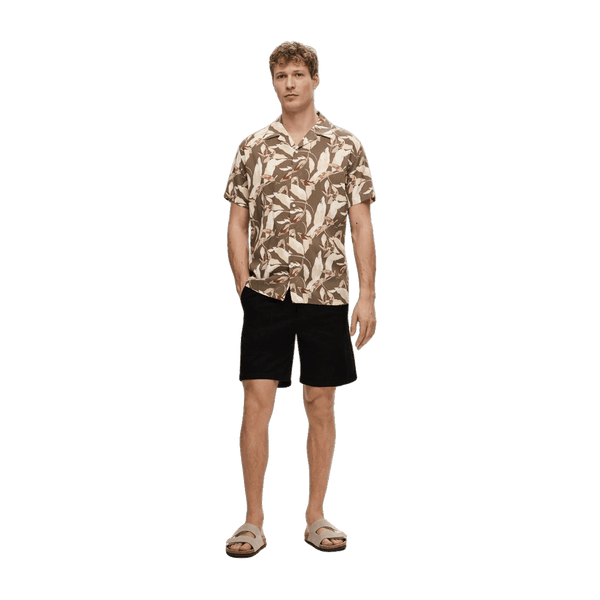 Selected Air Mix Short Sleeve Shirt for Men