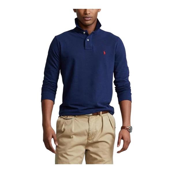 Polo Ralph Lauren Long Sleeve Mesh Polo Shirt