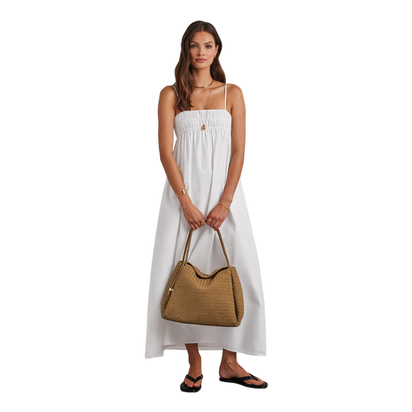 Katie Loxton Nova Hand Woven Suedette Large Shoulder Bag