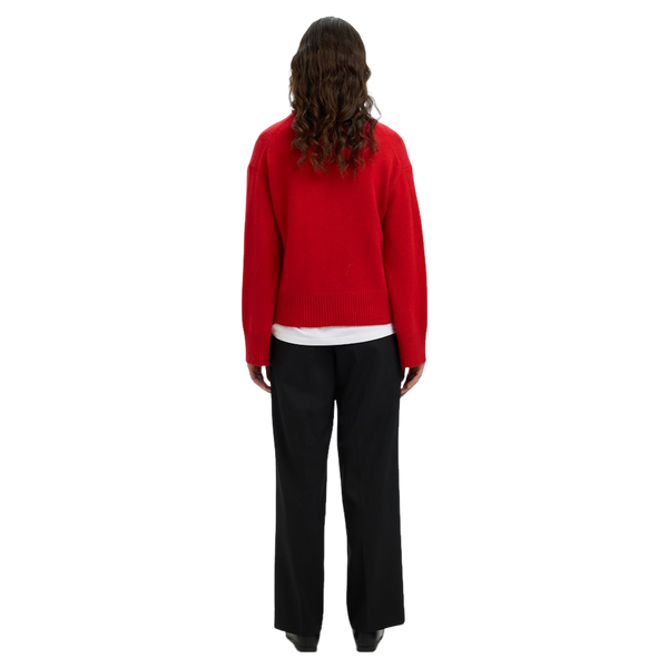 Selected Slfcille Ls Knit O-neck