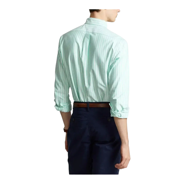 Polo Ralph Lauren Long Sleeve Slim Fit Stripe Oxford Shirt for Men