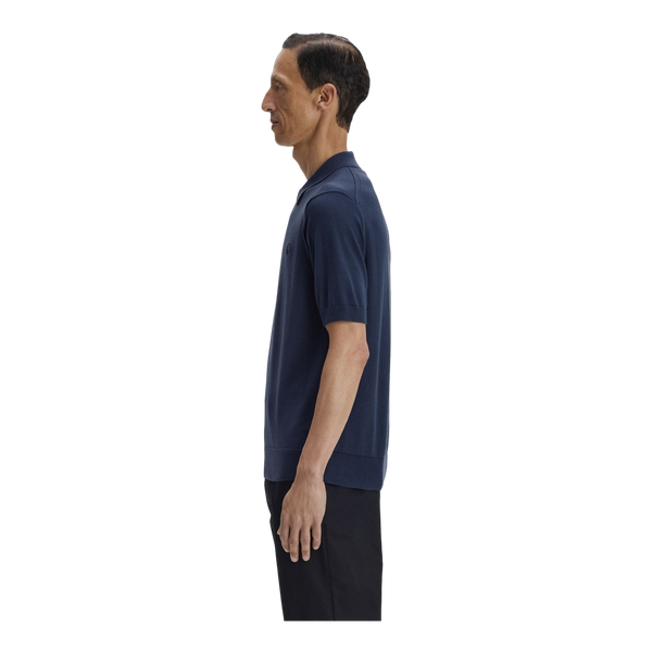 Fred Perry Cotton Knitted Polo Shirt