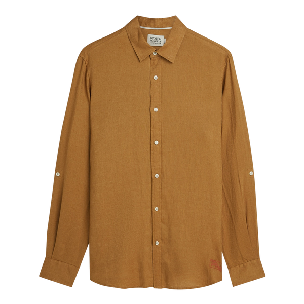 Scotch & Soda Regular Fit Linen Shirt